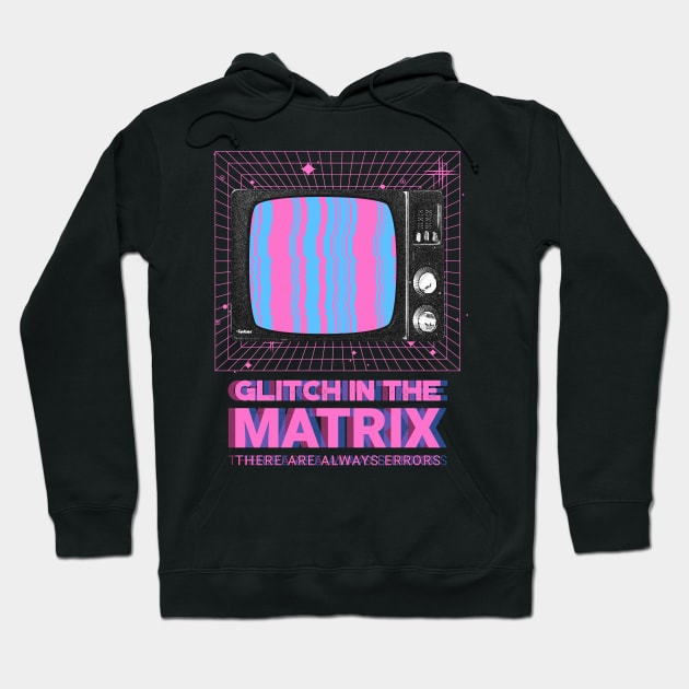 Glitch in parallel dimension Hoodie by NB-Art